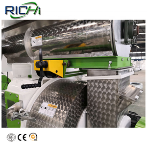 RICHI Công Suất Cao 1-10T/H Cỏ Rơm Động Vật Cây Gai Hay Cỏ Linh Lăng Thức Ăn Viên Máy Để Bán - Product Image 4