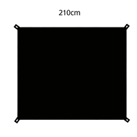 Grand tapis de pique-nique pliable, léger et imperméable, format familial, pour 4 personnes, tapis de sol extérieur coupe-vent pour groupe