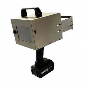 Máquina de Grabado Metálico Portátil Inalámbrica, Punzón de Codificación XY/SD-4-12030, Marcado de Número VIN en Chasis de Automóvil con 2 Baterías - Product Image 3