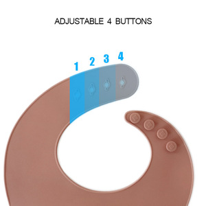 Prix usine en Silicone bébé Bib doux et imperméable à l’eau pour manger - Product Image 3