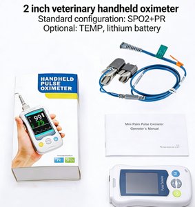 OSCAT 2 인치 VM2mini 휴대용 산소 농도계 수의학 장비 (심박수 모니터링 포함) - Product Image 2