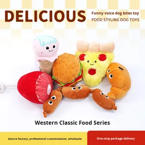 Compagna transfrontaliera per animali domestici di piccola taglia media per cani <span class=keywords><strong>da</strong></span> masticare giocattoli eco-compatibili per la dentizione resistente ai morsi carta fonoassorbente - Product Image 2