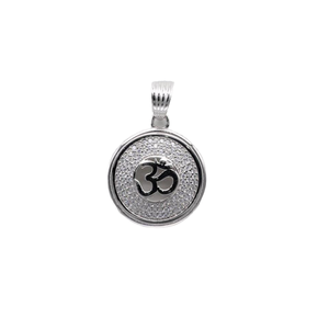 Pendentif de divinité hindoue en argent pur plaqué or 2.02g 24K à la mode avec finition antique faite à la main pour un usage quotidien - Product Image 1