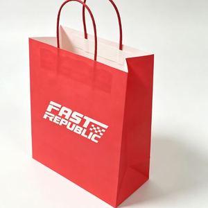Bolsas de Papel Multicapa Ecológicas, Bolsas de Papel Kraft Reciclado con Asas para Empaque - Product Image 2