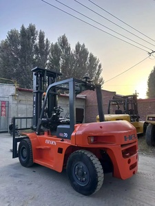 Heli 70 de haute qualité chariot élévateur diesel d'occasion de 7 tonnes prêt à expédier fabriqué en Chine avec composants de moteur principal à bas prix - Product Image 2