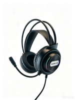 Headset Gaming RGB Entry Level Over-Ear Berkabel dengan Speaker 50mm untuk Gamer/PC