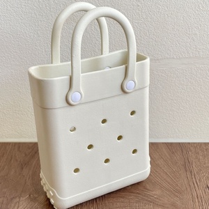 Túi xách Eva mini mới năm 2025, kiểu dáng đơn giản hiện đại, chống thấm nước, túi đi bơi, túi tote gấp gọn, <span class=keywords><strong>in</strong></span> logo tùy chỉnh - Product Image 3