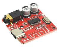 Placa Receptora de Audio 4.1 / 5.0, Altavoz para Auto, Decodificador MP3 sin Pérdidas, Módulo de Música Estéreo, Micro USB VHM-314