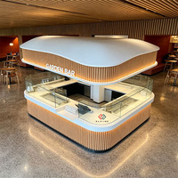 Comptoir de bar lumineux en marbre, design moderne, prêt à l'emploi, pour discothèque commerciale de luxe, avec éclairage LED