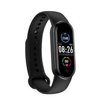 Reloj inteligente M5 Pulsera Mi Band 5 Fitness Tracker Monitor de ritmo cardíaco Rastreador Deporte Contador de pasos Pulsera M5 Pulsera inteligente