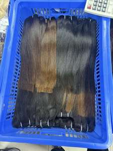 Promotion Letsfly : Lots de Cheveux Vierges Originaux 12A, 8-14 pouces, 1kg, Extensions de Cheveux Humains Naturels Marron Mélangé, 100% Cheveux Humains - Product Image 5