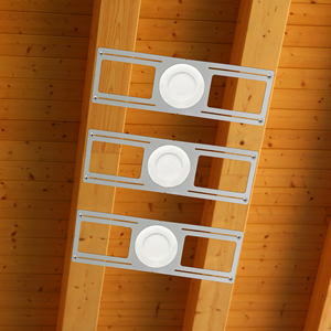 American Canadian Market 4 \ "6 \" Placa de construcción nueva Iluminación empotrada de acero galvanizado Soporte plano áspero Soportes <span class=keywords><strong>f</strong></span>áciles - Product Image 6