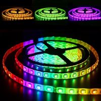 Contrôleur de bande LED Type-C 5M, bande LED intelligente 5050 RGB, éclairage LED IP65, contrôle par application, gradation, synchronisation musicale, kit de bande LED
