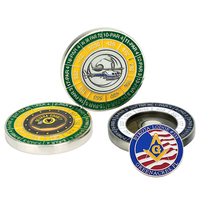 Meilleur fournisseur de marqueurs de balle de golf multifonctionnels avec ouvre-bouteille et outil de réparation de divots, et marqueur de balle de golf en métal personnalisé