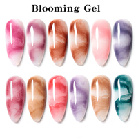 Vernis à ongles uv gel de couleur 15ml pour peinture fleurs marbre, étiquette privée avec lampe sèche-ongles, logo personnalisé oem