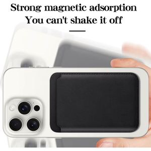 ที่ใส่บัตร MagSafe สำหรับ iPhone 15 14 ซีรีส์ พร้อมโลโก้แบรนด์ส่วนตัว หลายสีให้เลือก ติดแน่นด้วยแม่เหล็ก รุ่นใหม่ - Product Image 3