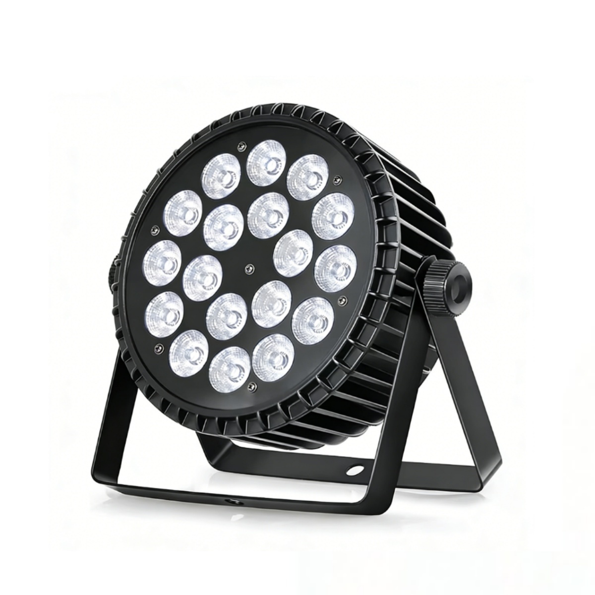18x18W LED RGBWA UV Par Light CE Certified Aluminum Body Beam Wash Effect DMX512 Remote Control for Wedding Disco Stage Lighting