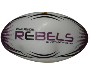 Balón de rugby tamaño 5 de unión de alta calidad, súper agarre, diseño de goma PU totalmente duradero, cosido a mano para todo tipo de clima - Product Image 5