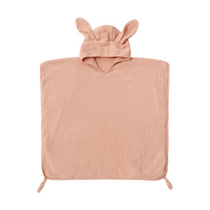 Cape à capuche en coton pour bébé serviette <span class=keywords><strong>de</strong></span> bain <span class=keywords><strong>peignoir</strong></span> absorbant l'eau serviette <span class=keywords><strong>de</strong></span> <span class=keywords><strong>plage</strong></span> pour enfants serviette <span class=keywords><strong>de</strong></span> douche <span class=keywords><strong>de</strong></span> bébé - Product Image 5