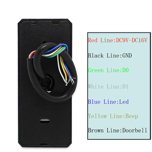 DC12V 스마트 카드 리더 NFC ISO 14443A 비접촉식 <span class=keywords><strong>RFID</strong></span> 액세스 제어 <span class=keywords><strong>13.56MHz</strong></span> Wiegand 34 카드 리더 - Product Image 6