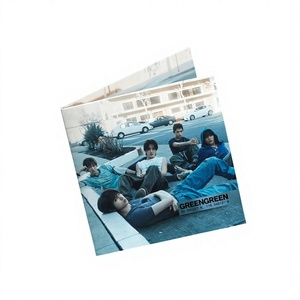 CORTIS Green <b>Vinyl</b> Street Version 45RPM Disc Gatefold Album with Photocards Booklet - Product Image 1