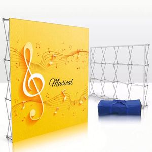 Expositor Plegable Portátil Personalizado con Impresión Digital, Marco de Aluminio Ligero Resistente al Viento, Fácil de Montar - Product Image 2