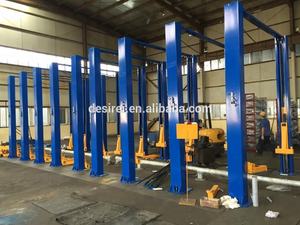 Lift Mobil 2 Post Hidrolik 7000lbs 9000lbs, Lift Mobil Lantai Bening 2 Post Lift Kendaraan - Product Image 4