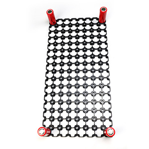 Soporte para Baterías 32650 Fijo Sin Bloqueo, Placa de Montaje 1x5 2x5 1x6 2x10 3x5 8x15 8x12 5x10 6x10, Paso de 34.5mm, Orificio de 32.5mm - Product Image 2