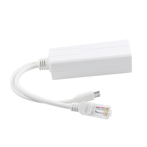 Répartiteur PoE Micro USB Actif 10/100 Mbps 48V vers 5V 2.4A IEEE802.3af/at Adaptateur Répartiteur PoE Blanc - Product Image 5