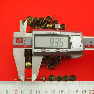 Antique Studs 8x13mm Carbon Steel Furniture Tacks Decorative Traditional <b>Style</b> - Product Image 2
