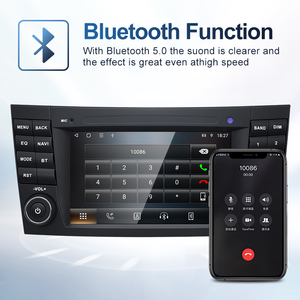 HFMidia Radio Android 7 pouces GPS CarPlay pour Mercedes Benz Classe E W211 E200 E220 E300 E350 E240 E270 E280 W219 Carplay - Product Image 5