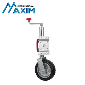 10 pouces 1200lbs Swing Up <span class=keywords><strong>roue</strong></span> en caoutchouc <span class=keywords><strong>caravane</strong></span> bateau remorque Jack <span class=keywords><strong>roue</strong></span> <span class=keywords><strong>jockey</strong></span> - Product Image 3