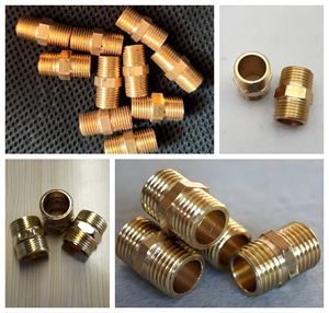 Raccord en laiton : Haute durabilité pour les systèmes de <span class=keywords><strong>plomberie</strong></span>/pneumatiques, taille de filetage universelle - Product Image 3