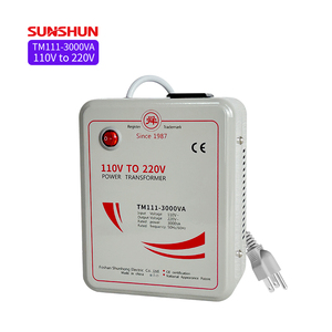 Shunhong High Performance 3000W Single Phase Step <strong>Transformer</strong> 110V-220V 3000VA Toroidal 3KW 3KVA Voltage Converter - Product Image 1