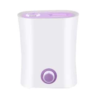 Humidificateur en porcelaine à remplissage supérieur humidificateur ultrasonique en or humidificateur commercial avec lumière led