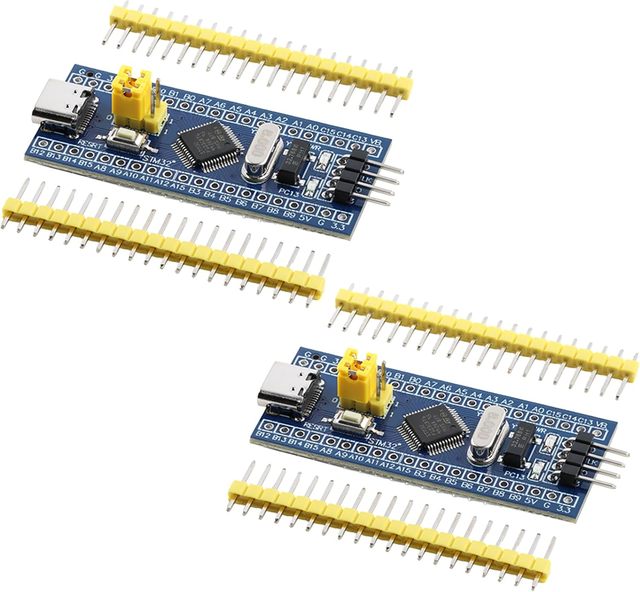 STM32F103C8T6 Development Board with Type-C, ARM 32-bit MCU Core, Minimum System Board for Microcontroller Learning Module