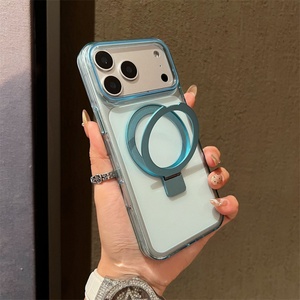 เคสกันกระแทกแม่เหล็กแบบมีขาตั้ง สำหรับ iPhone 17 Pro Max รุ่นหรูหรา ป้องกันการลื่น - Product Image 5