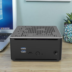 Petit facteur de forme Mini PC <span class=keywords><strong>I7</strong></span>-<span class=keywords><strong>9850H</strong></span> 6 cœurs 12 fils 2 * DDR4 jusqu'à 64 Go Dual M.2 Win10 Gaming Commercial Office Desktop - Product Image 1
