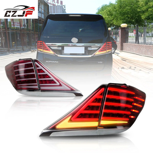 ไฟท้าย LED พร้อมไฟเลี้ยวแบบ Sequential สำหรับรถยนต์โตโยต้า อัลฟาร์ด รุ่นที่ 2 (AH20) ปี 2008 2009 2010 2011 2012 2013 2014 2015 - Product Image 1