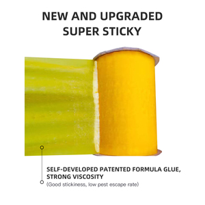 Nhà máy tùy chỉnh màu vàng dính côn trùng băng nhiều kích cỡ cho nông nghiệp bẫy côn trùng chất kết dính mạnh mẽ cho kiểm soát dịch hại - Product Image 6