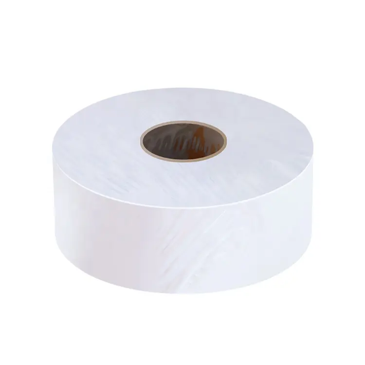 Rolo enorme de papel higiênico de celulose reciclada de melhor qualidade, preço de atacado