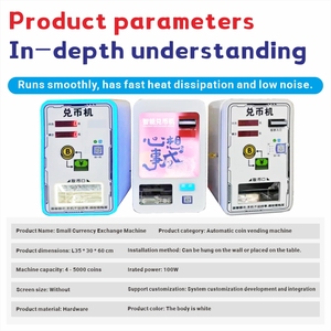 เครื่องแลกเหรียญอัจฉริยะขายดีที่สุด, เครื่องแลกเหรียญและธนบัตรอัตโนมัติ (เป็นภาษาอังกฤษ) - Product Image 6