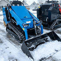 Tragbarer Mini-Dieselmotor-Raupenlader mit EPA-Zertifizierung und Hoher Effizienz für Gartenarbeiten
