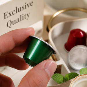 Cápsulas de Matcha Premium para la Salud Cognitiva, Compatibles con Máquinas Nespresso, Favorecen la Concentración, Suministro de Cápsulas de Té Orgánico - Product Image 1
