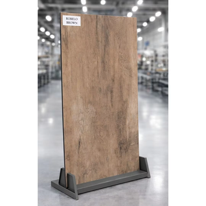 Baldosas de Porcelana Robelo Marrón con Aspecto de Madera, 600x1200mm, Acabado Mate, Antideslizantes, Modernas, 8mm de Grosor, Lujosas para Dormitorio y Sala de Estar - Product Image 1