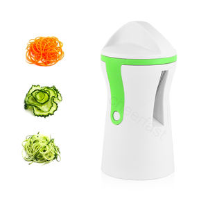 Accessoires Cheerfast Spiralizer de courge en plastique Fournitures de cuisine Spiralizer de <span class=keywords><strong>courgette</strong></span> Fabricant de nouilles Râpe facile à nettoyer - Product Image 1