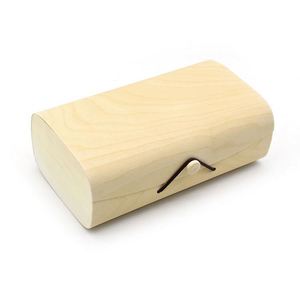 Cajas de Regalo de Madera al por Mayor, Cajas de Embalaje de Corteza de Madera para Joyería y Té con Tapa - Product Image 1