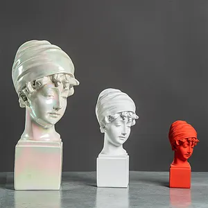 Giuliano Medici Standbeeld Meisje Hars Standbeelden Voor Decoratie Sculptuur Beeldje Nordic Decoratie Woonaccessoires