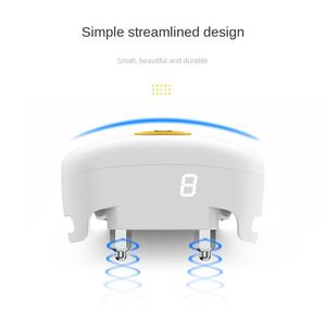 개를위한 전기 충전식 IP67 방수 충격 고리 테디 짖는 방지 친환경 실리콘 애완 동물 목 고리 음성 제어 - Product Image 6
