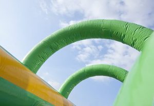 Alliance Interactive Plato PVC 6*4.5*3.3 m Worm Sports Challenge Game Gonflable Crawl Tunnel - Product Image 4
